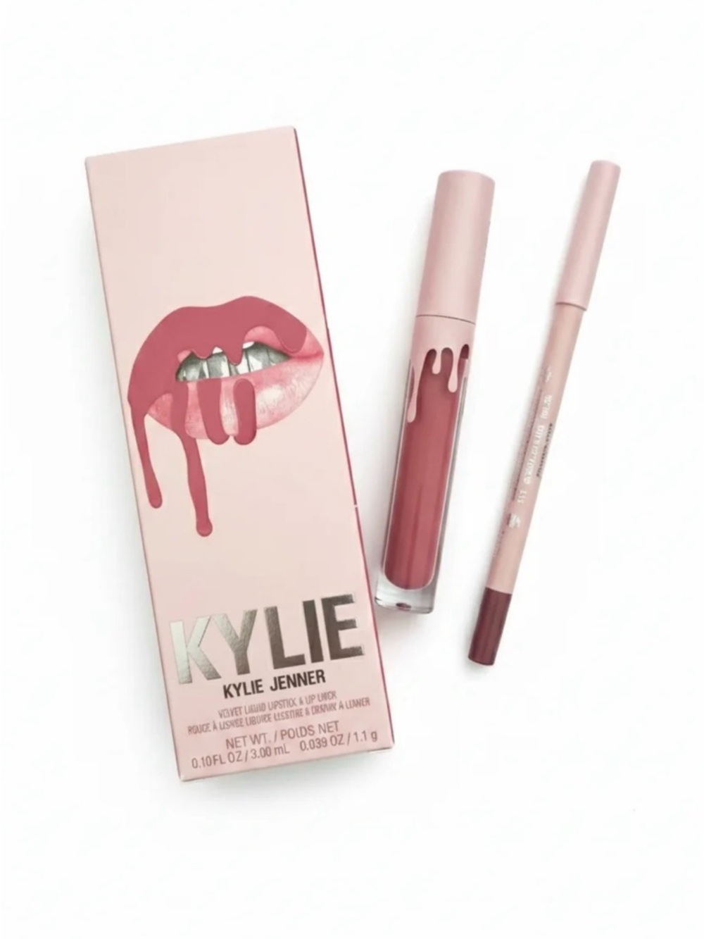 Kylie Cosmetics, Velet Liquid Lipstick & Liner Set - 100 Posie K